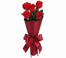 Букет 5 Красных роз Эдлесс Лав в Козино