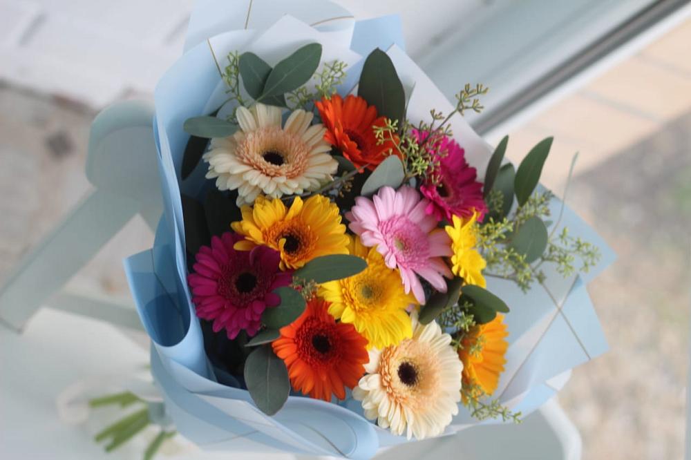 Букет цветов из: Герберы в Козино