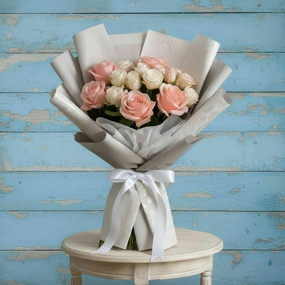 Букет цветов из: Розы в Козино