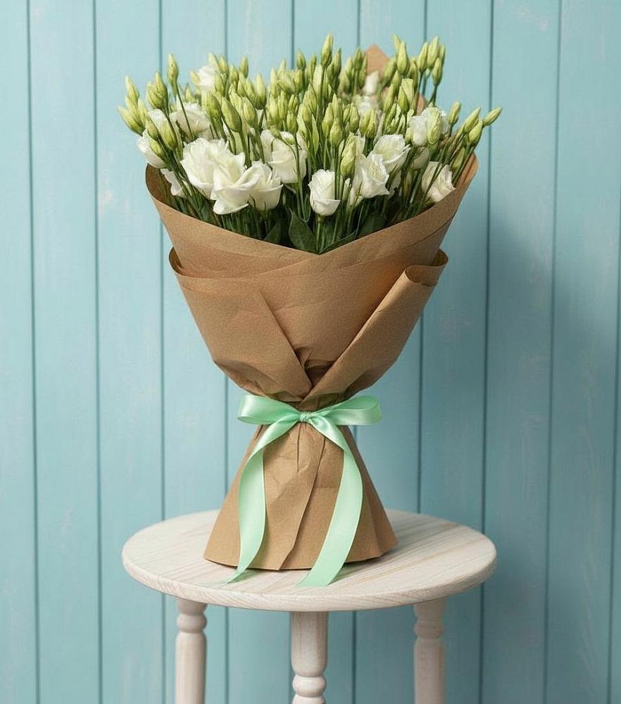 Букет цветов из: Лизиантусы в Козино