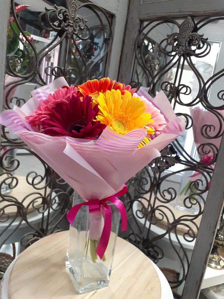 Букет цветов из: Герберы в Козино