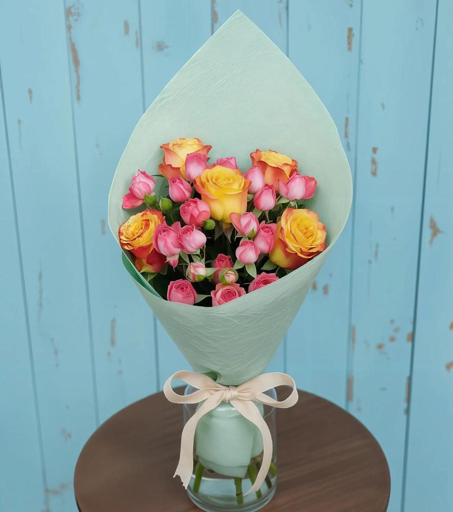 Букет цветов из: Розы в Козино