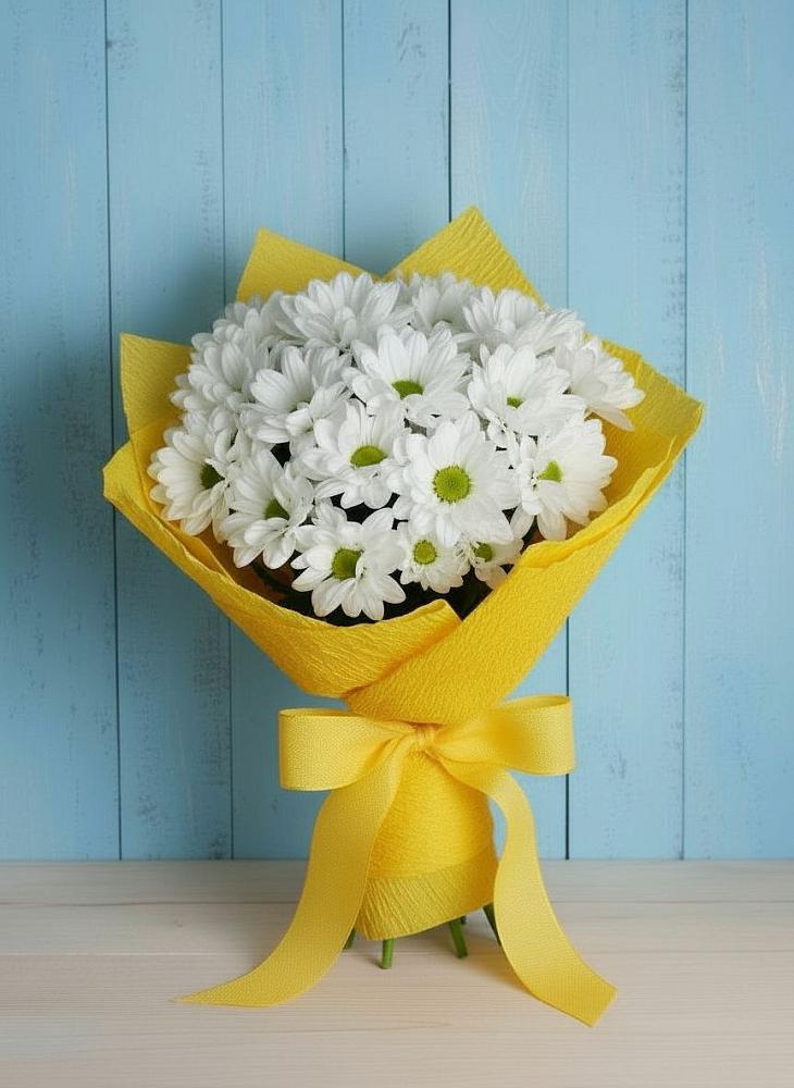 Букет цветов из: Хризантемы в Козино