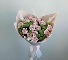 Букет цветов из:  Розы и Хризантемы в Козино