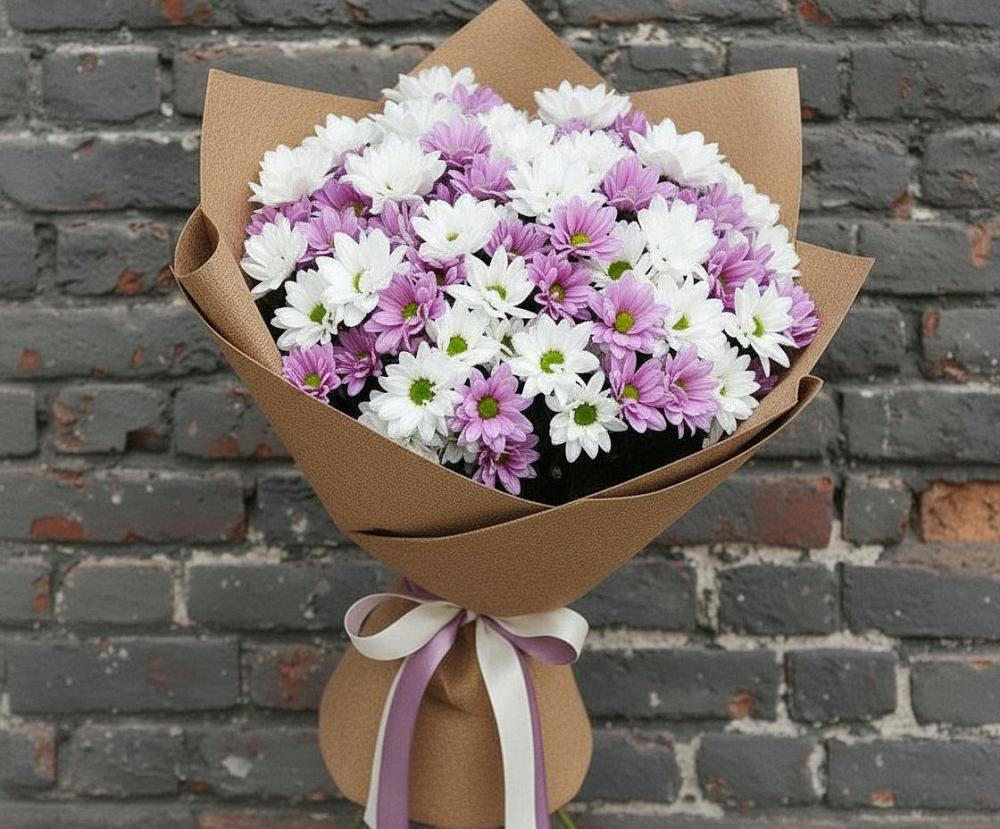 Букет цветов из: Хризантемы в Козино