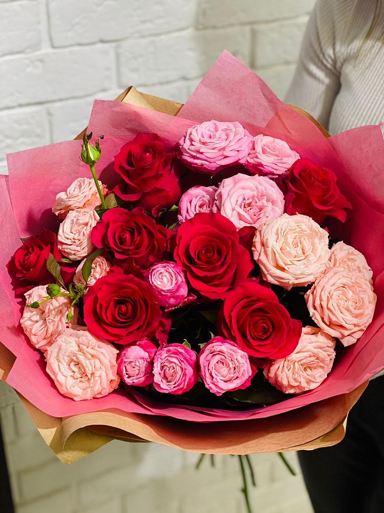 Букет цветов из: Розы в Козино