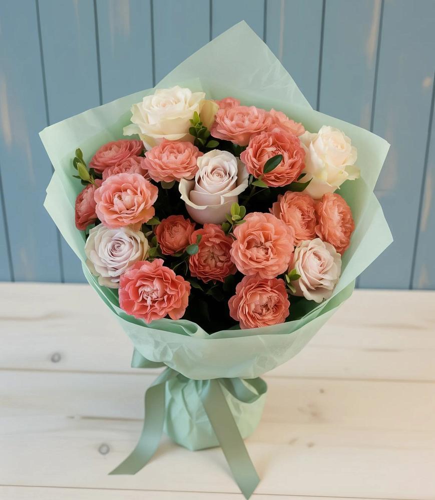 Букет цветов из: Розы в Козино