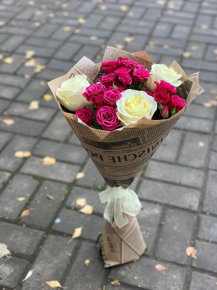 Букет цветов из: Розы в Козино