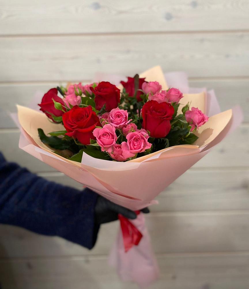 Букет цветов из: Розы в Козино
