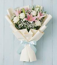 Букет цветов из:  Лилии в Козино