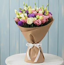 Букет цветов из:  Лизиантусы в Козино